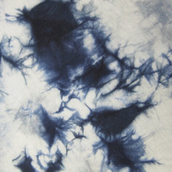 Philosophy Maxi Dress - Strapless - Soft Comfy - Tie Dye Pattern (Blue White) - Picture 5 of 7